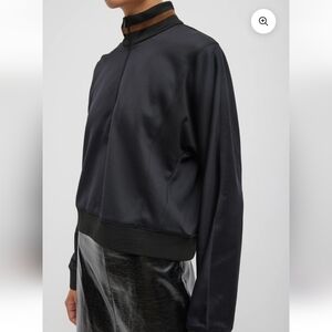 EUC. Tibi Active Knit Cropped Sweatshirt